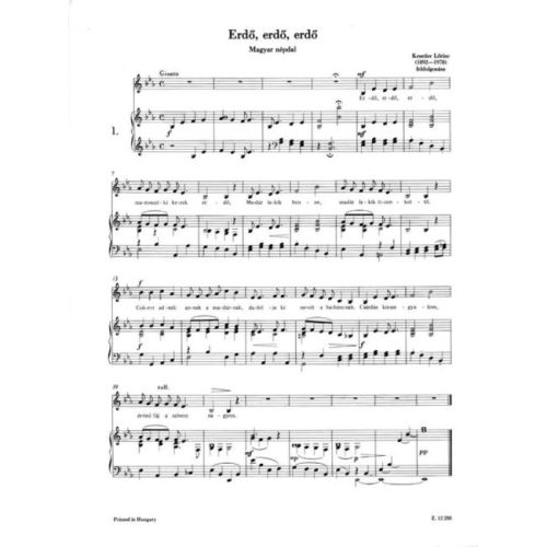 Kerényiné Kéri Margit, Kerényi Miklós György - Vocal Tutor
