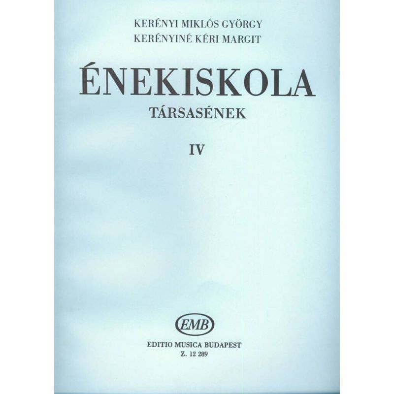 Kerényiné Kéri Margit, Kerényi Miklós György - Vocal Tutor