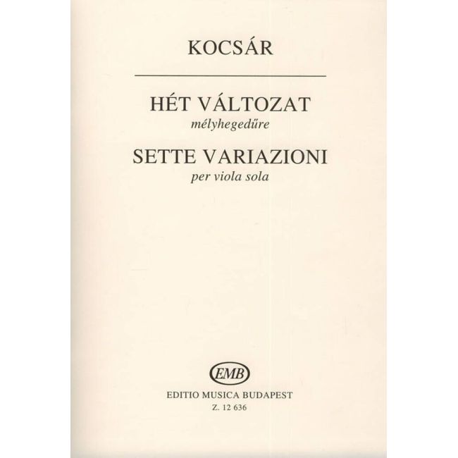 Kocsár Miklós - Seven Variations