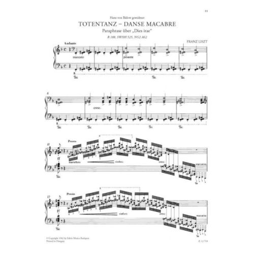 Liszt Ferenc - Totentanz