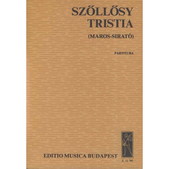 Sz_ll_sy András - Tristia Per Archi
