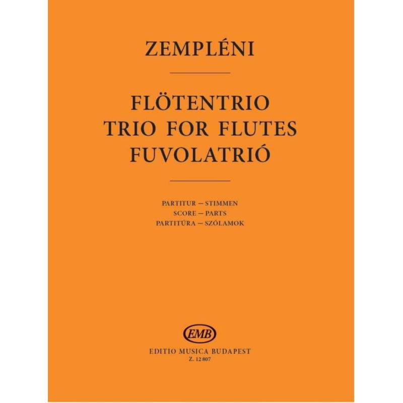 Zempléni László - Trio For Flutes
