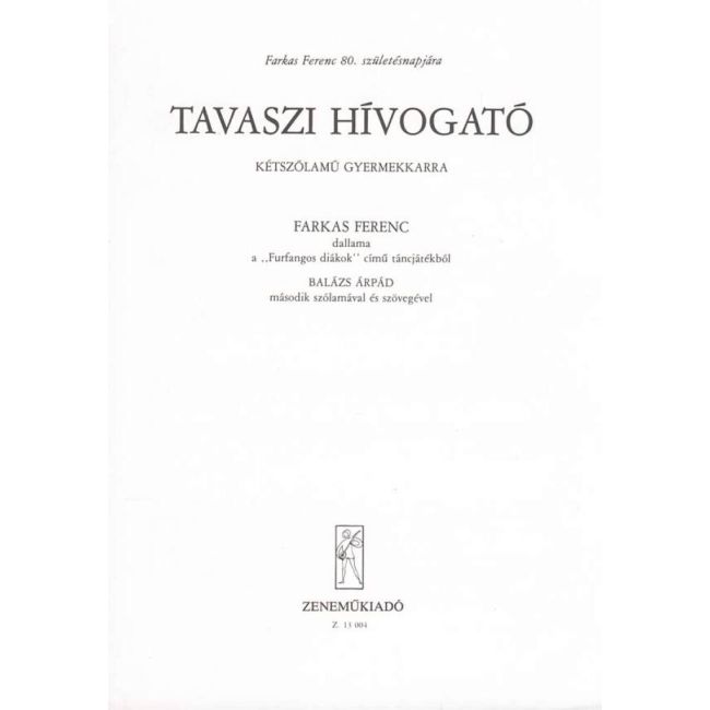 Farkas Ferenc - Tavaszi Hivogató