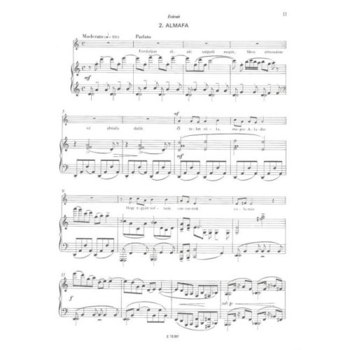 Zorándy Z. - Three Songs With Piano Accompaniment, To Poems By F. Karinthy