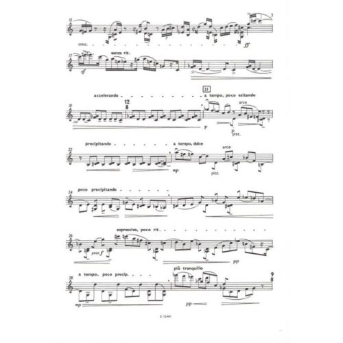 Orbán György - Sonata Per Violino Solo