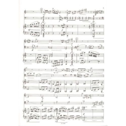 Bogár István - Three Rondos - for violin, violoncello and piano