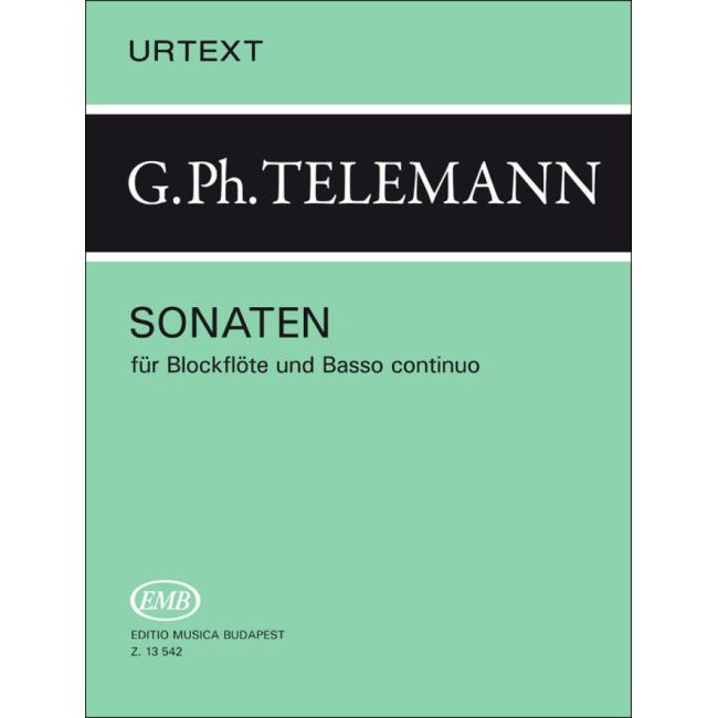Telemann, G P - Recorder Sonatas