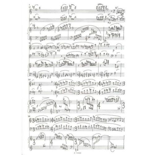 Farkas Ferenc - Trigón - for flute (or clarinet), bassoon and piano