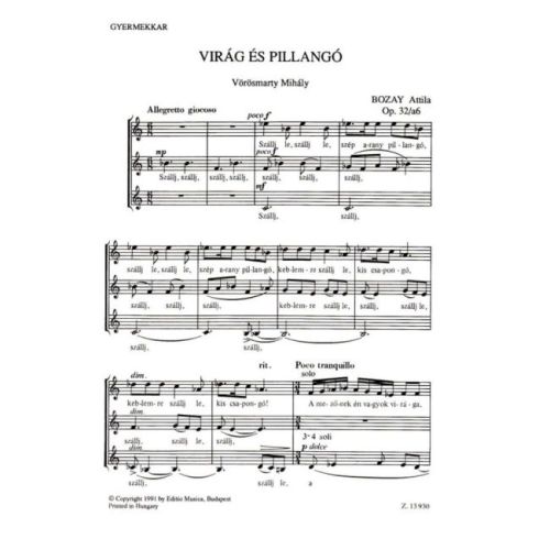 Bozay Attila - Virág És Pillangó