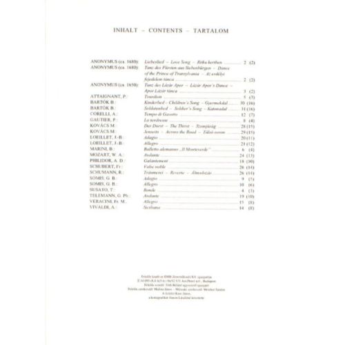 Recorder Music For Beginners, Vol 2 - (for treble recorder with piano accompaniment)