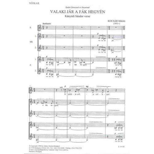 Kocsár Miklós - Valaki Jár...