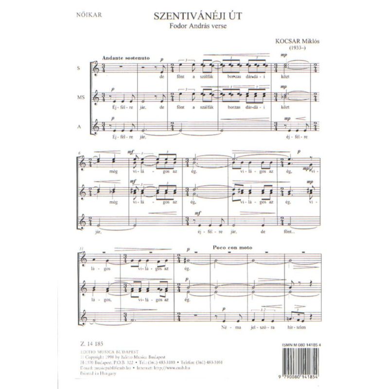 Kocsár Miklós - Szentivánéji Út