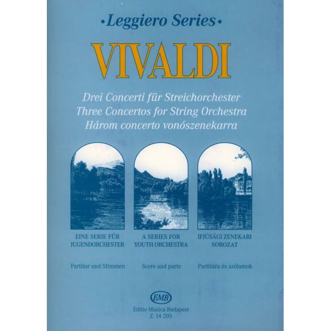 Vivaldi, Antonio - Three Concertos For String Orchestra