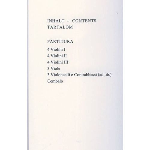 Vivaldi, Antonio - Three Concertos For String Orchestra