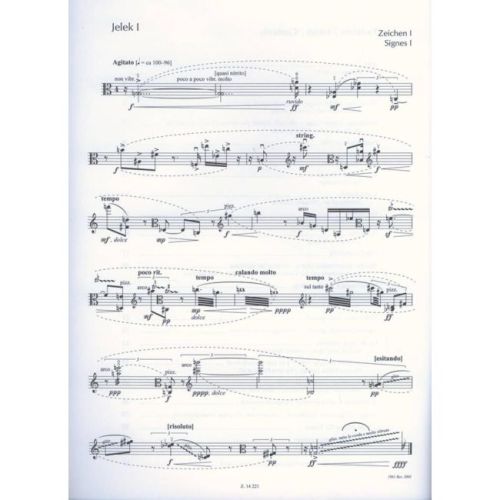 Kurtag, Gyorgy - Signs, Games and Messages (Viola)