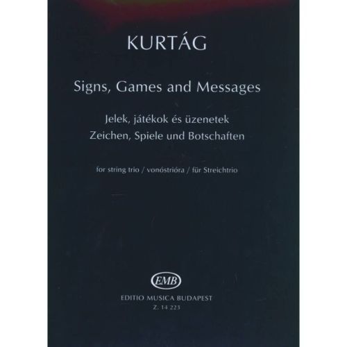 Kurtag, Gyorgy - Signs,...