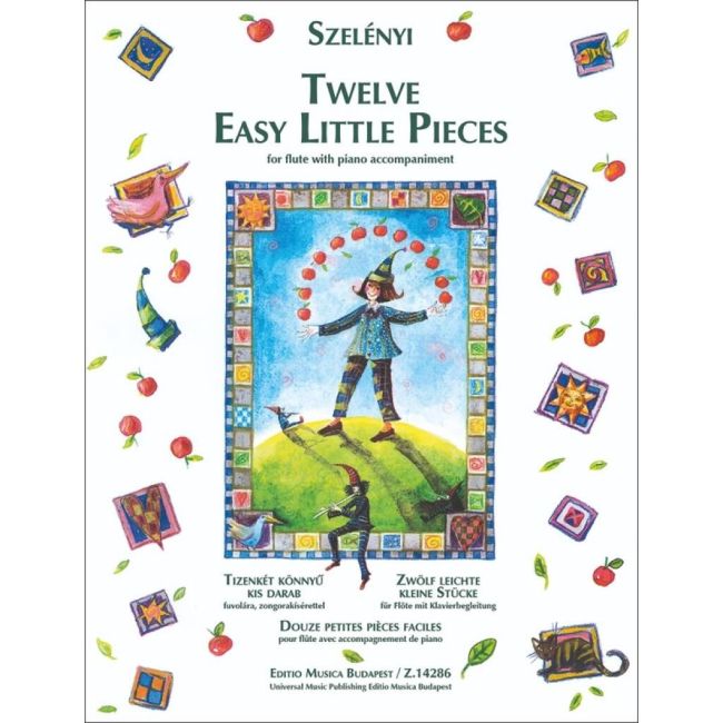 Szelényi István - Twelve Easy Little Pieces For Flute With Piano Accompaniment