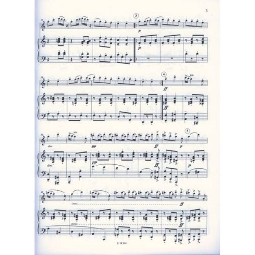 Weiner Leó - Three Hungarian Rural Dances For Violin Or Viola With Piano Accompaniment