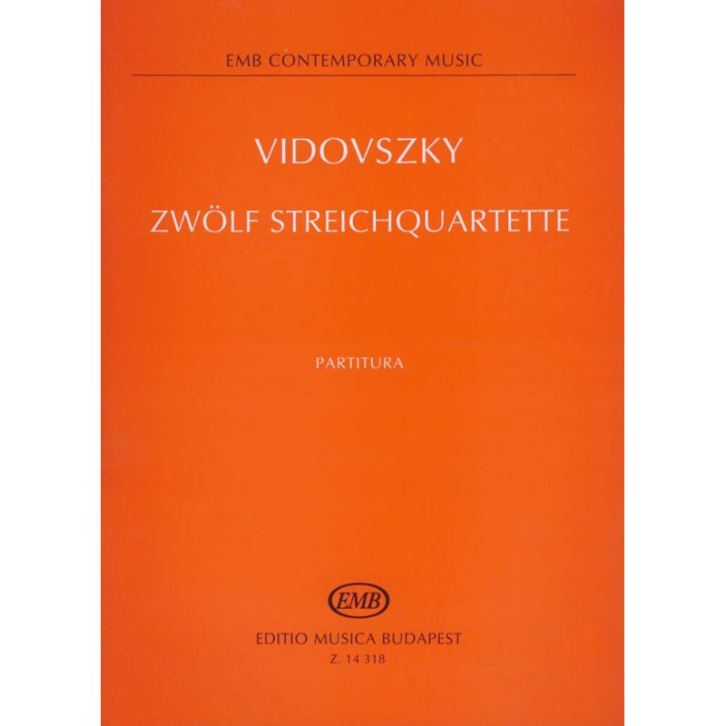 Vidovszky László - 12 String Quartets