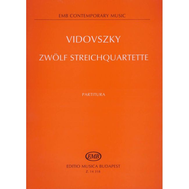Vidovszky László - 12 String Quartets
