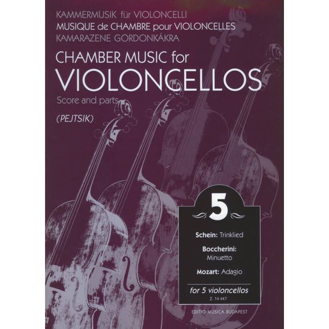 Chamber Music For Violoncellos - for 5 Violoncellos