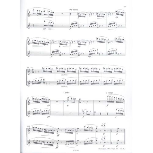 Kocsár Miklós - Tone-colour Games For Two Flutes