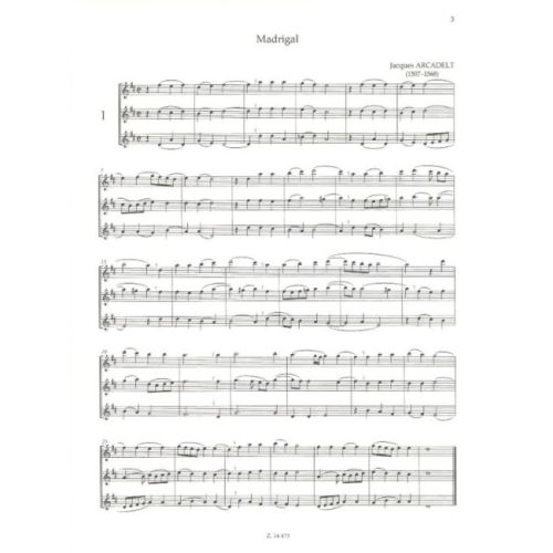 Trios For Flutes