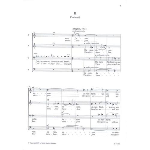 Wunderlich, Heinz - Judgment And Eternity - Four Motets For Mixed Chorus