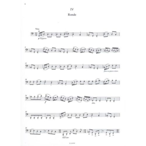 Szelényi István - Petite Suite Pour Violoncelle Seul