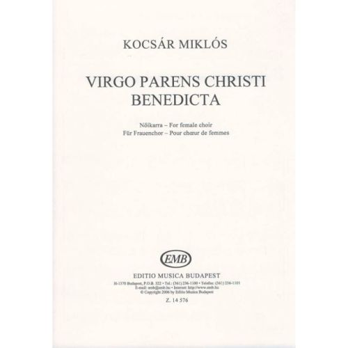 Kocsár Miklós - Virgo...
