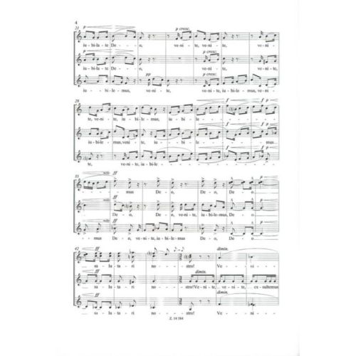 Gyöngyösi Levente - Venite, Exsultemus Domino (94. Zsoltár) - for female choir