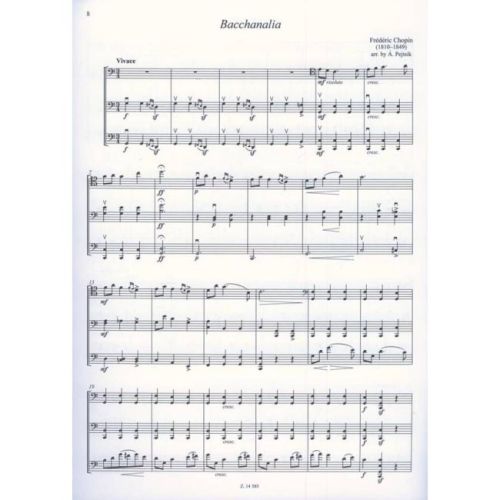 Chamber Music For Violoncellos - for 3 violoncellos