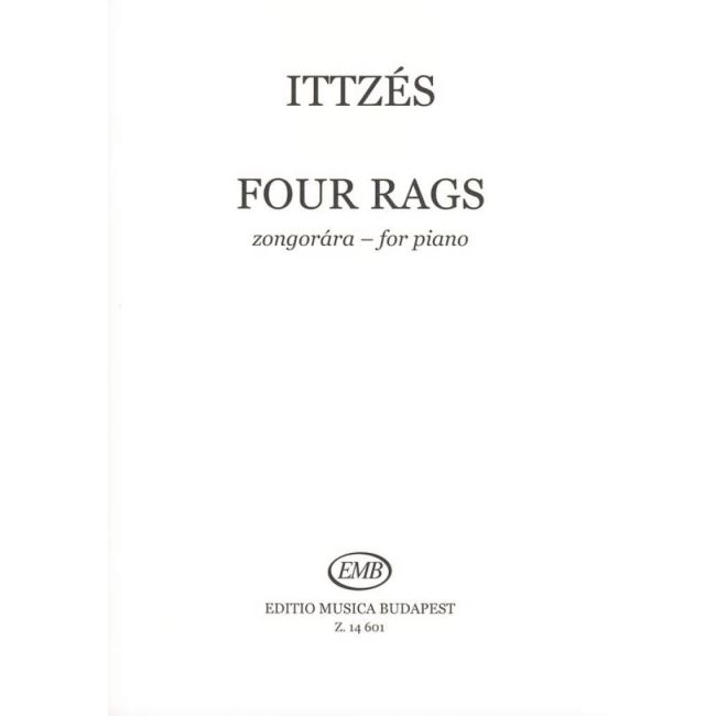 Ittzés Tamás - Four Rags For Piano