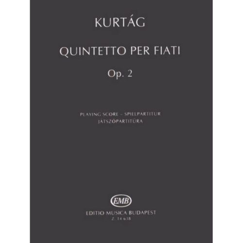 Kurtág György - Quintetto...