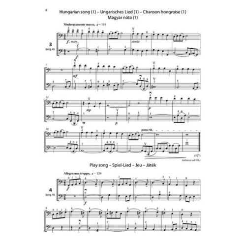 Bartok, Bela - 33 Duets (2Vc)
