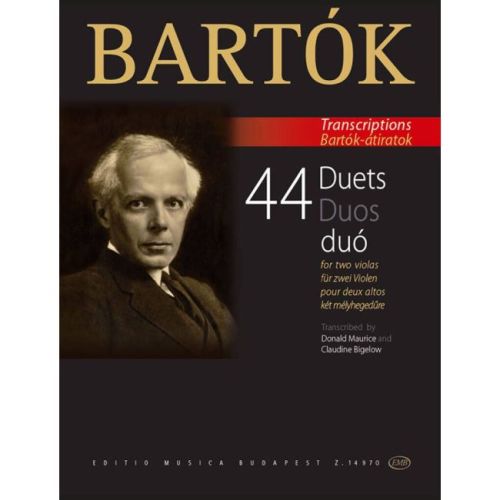 Bartok, Bela - 44 Duets (2Va)