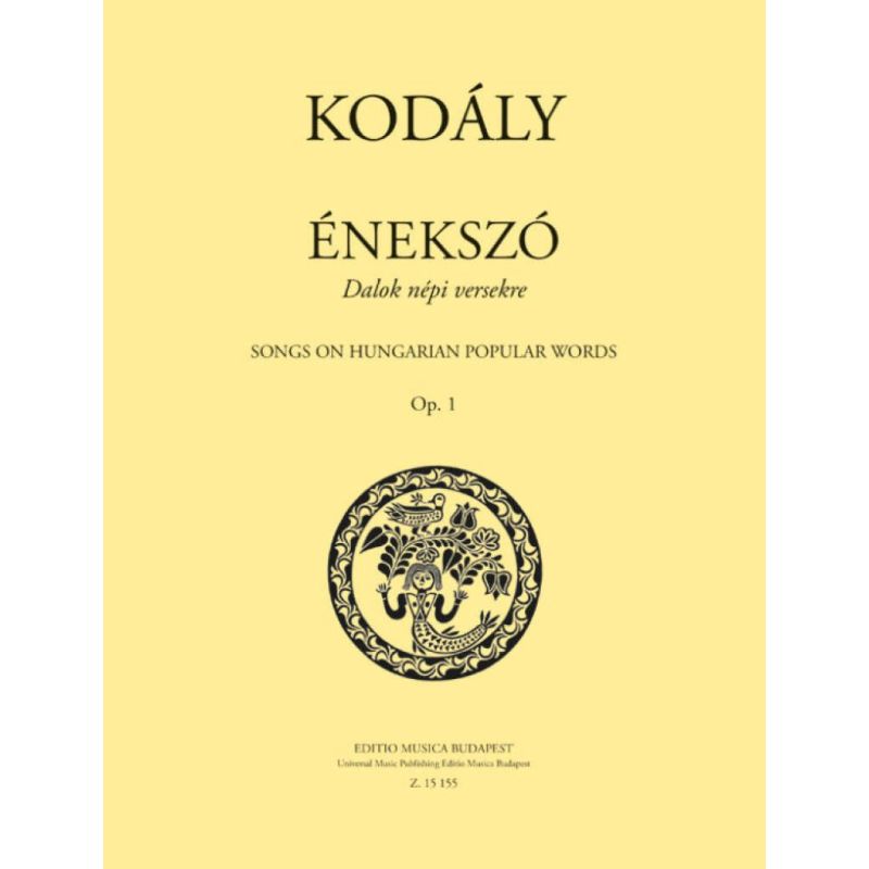 Kodaly, Zoltan: Énekszó (voice and piano)