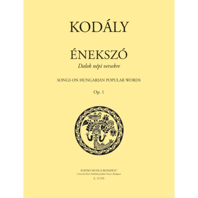 Kodaly, Zoltan: Énekszó (voice and piano)
