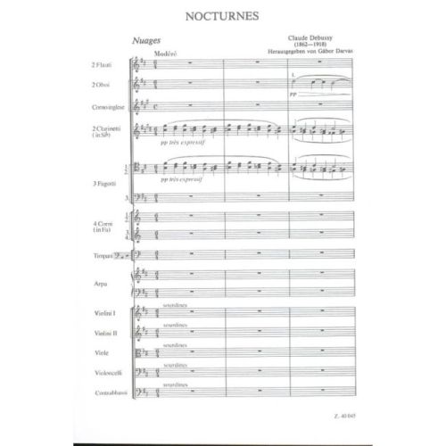 Debussy, Claude - Trois Nocturnes