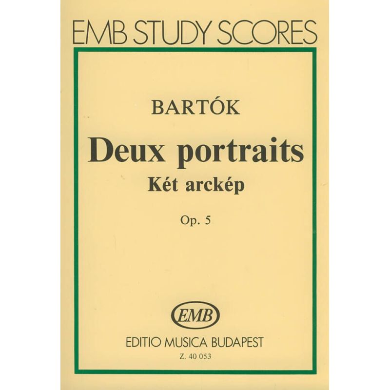 Bartók Béla - Two Portraits - for orchestra