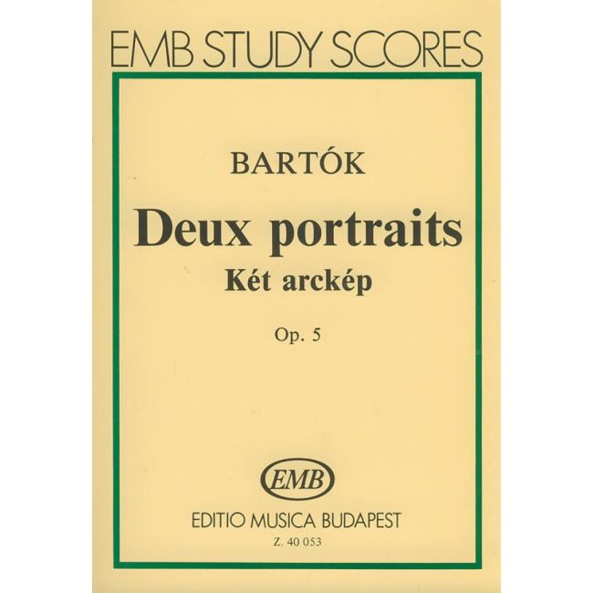 Bartók Béla - Two Portraits - for orchestra