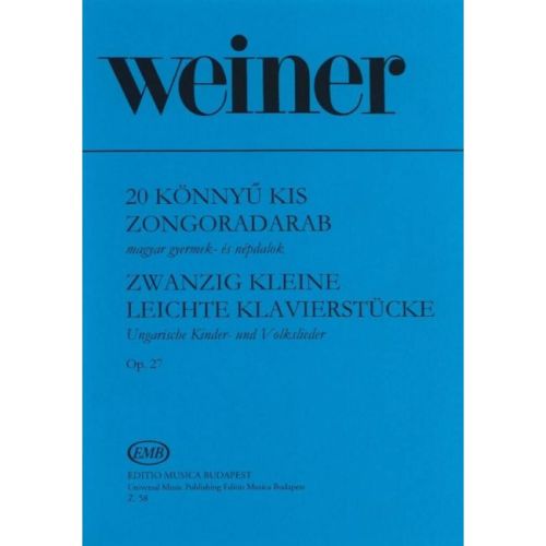 Weiner, Leó - Twenty Easy...