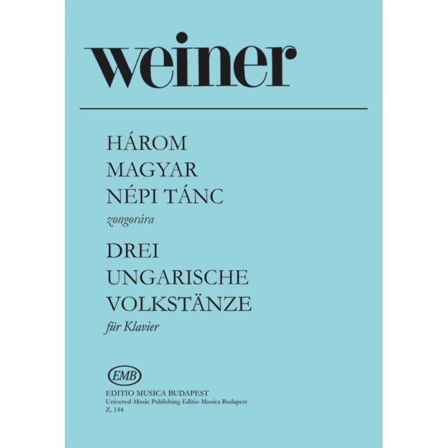 Weiner, Leó - Three Hungarian Rural Dances
