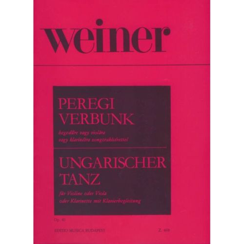 Weiner, Leó - Peregi...