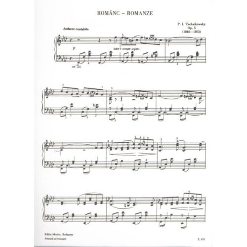 Tchaikovsky, Pyotr Ilyich - Romance