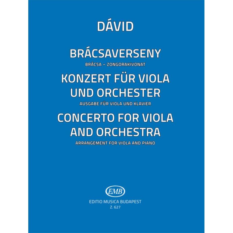 David, Gyula - Viola Concerto