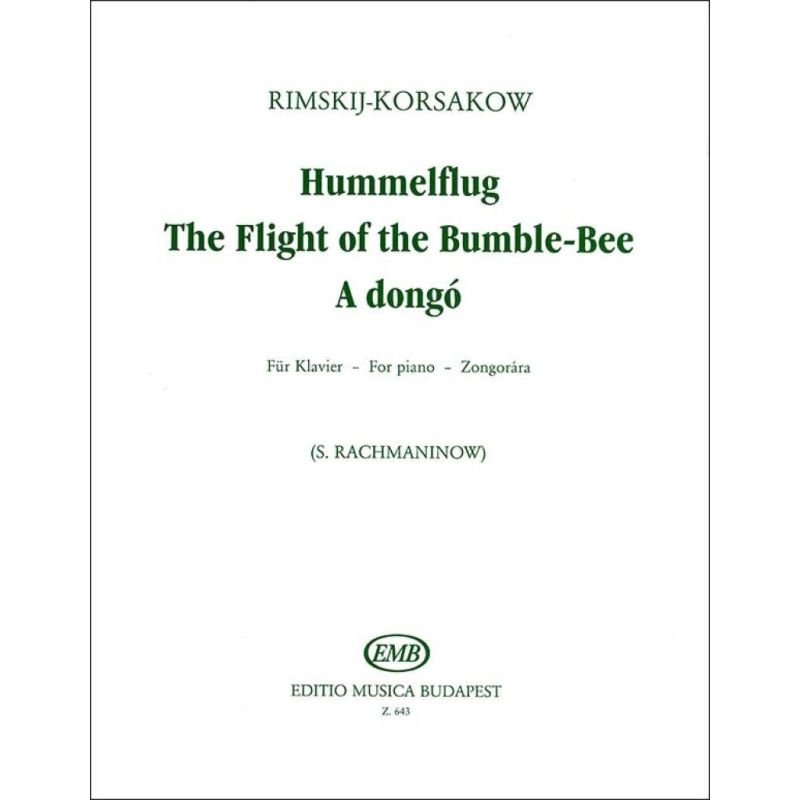 Rimsky-Korsakov & Rachmaninov - Flight of the Bumble Bee, The (piano)
