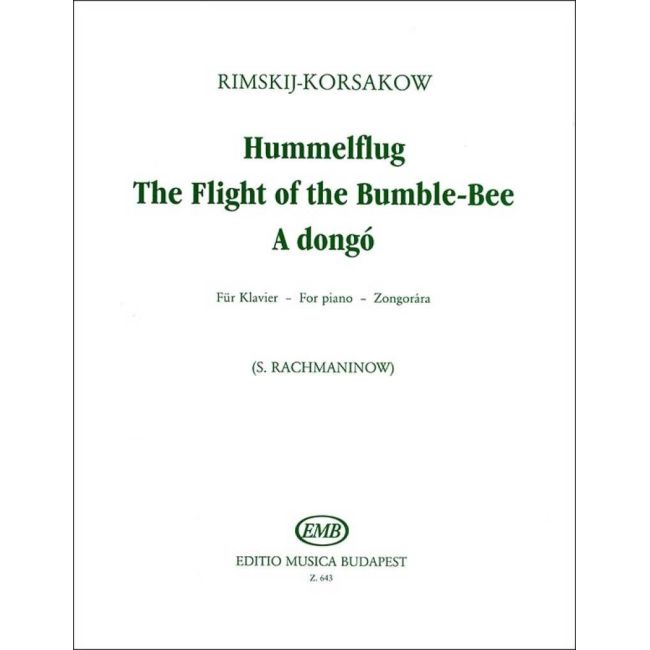 Rimsky-Korsakov & Rachmaninov - Flight of the Bumble Bee, The (piano)