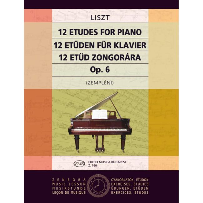 Liszt, Franz - 12 Etudes (piano)