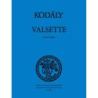 Kodály, Zoltán - Valsette